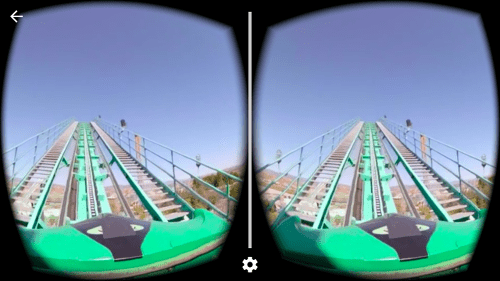 立体視モードに変わりました