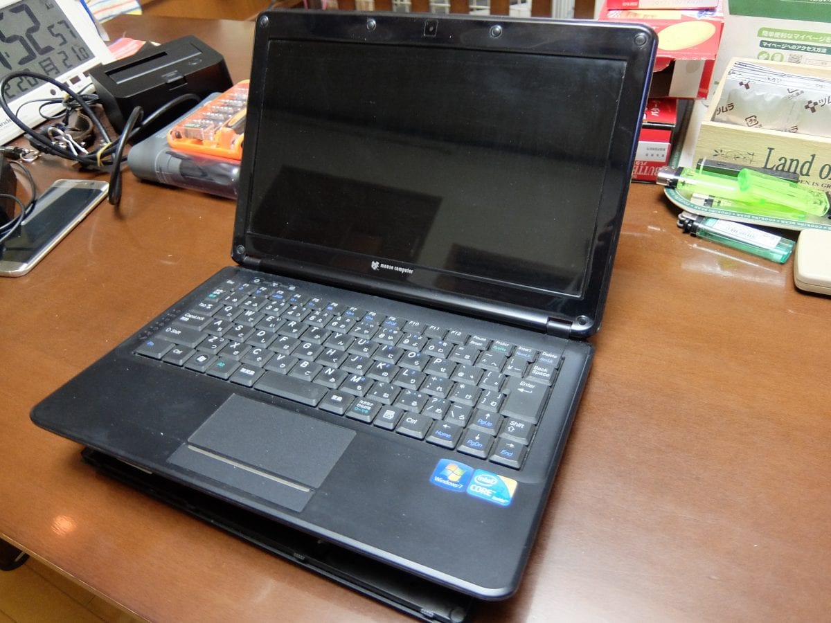 起動しなくなったノートパソコン