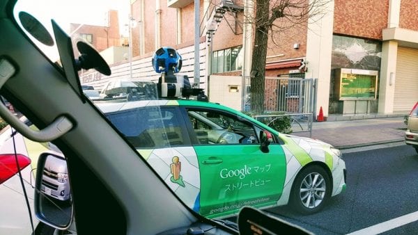 Google Map撮影車