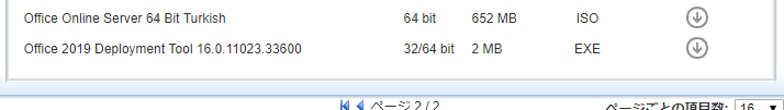 ダウンロードするのは
Office 2019 Deployment Tool