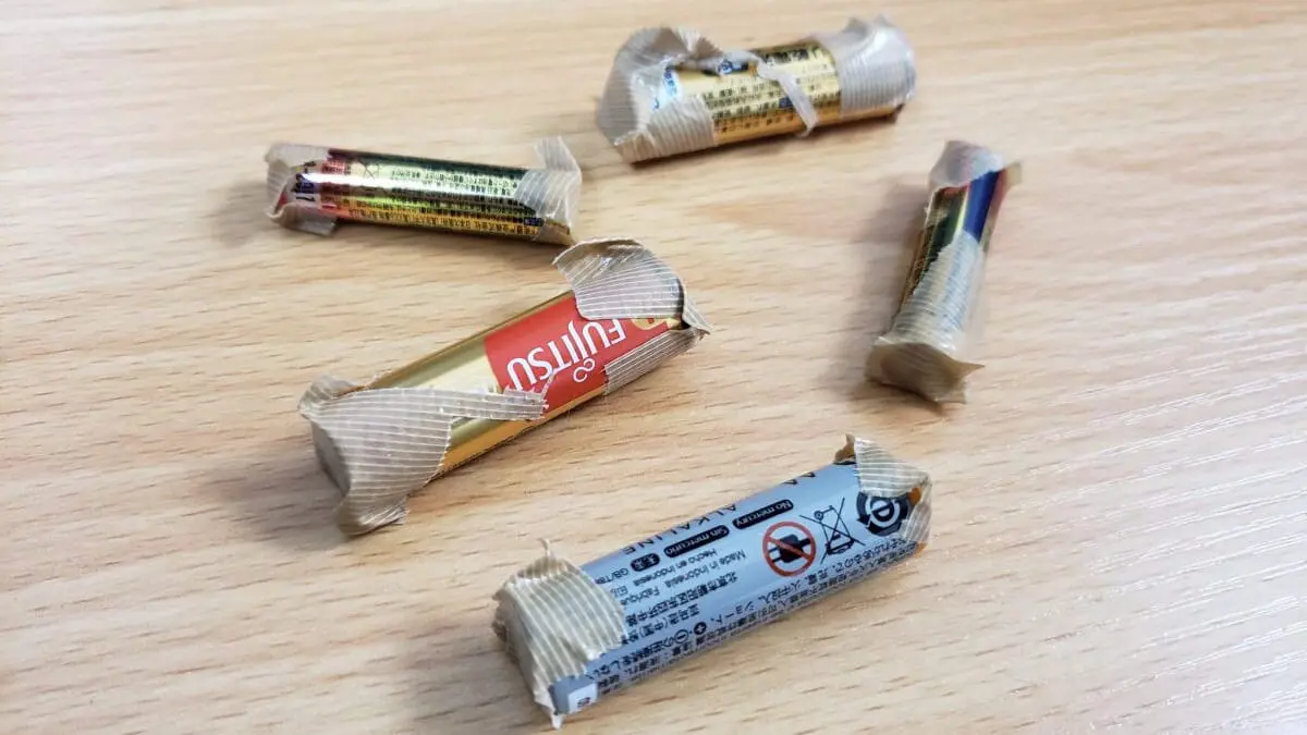 コイン電池 処分 絶縁 (98) 사진