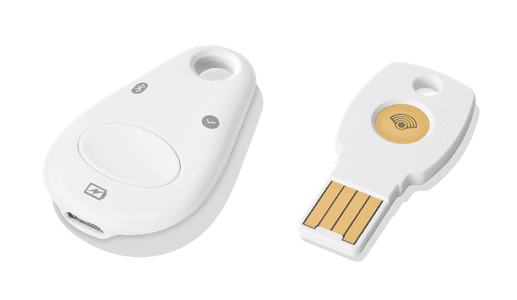 Googleの新しい認証デバイス「Tutan Security Key」の写真