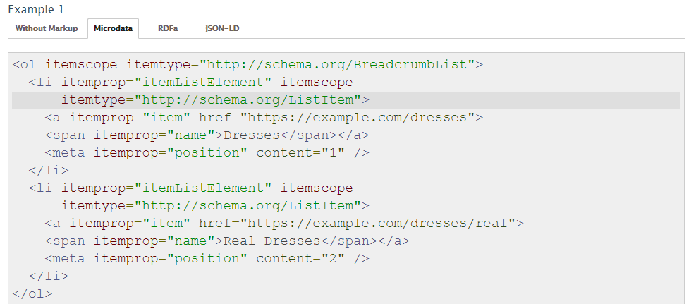 Example1
microdata